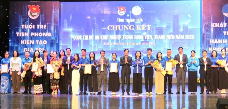 Chung kết và trao giải cuộc thi “Dự án khởi nghiệp trong đoàn viên, thanh niên năm 2025”