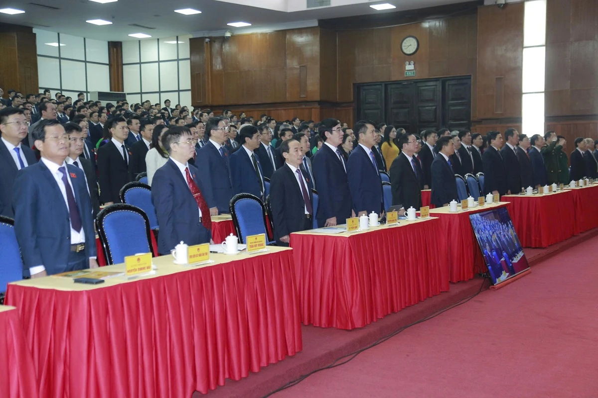 [Cập nhật] - Khai mạc trọng thể Kỳ họp thứ 37, HĐND tỉnh Thanh Hóa, khóa XVIII