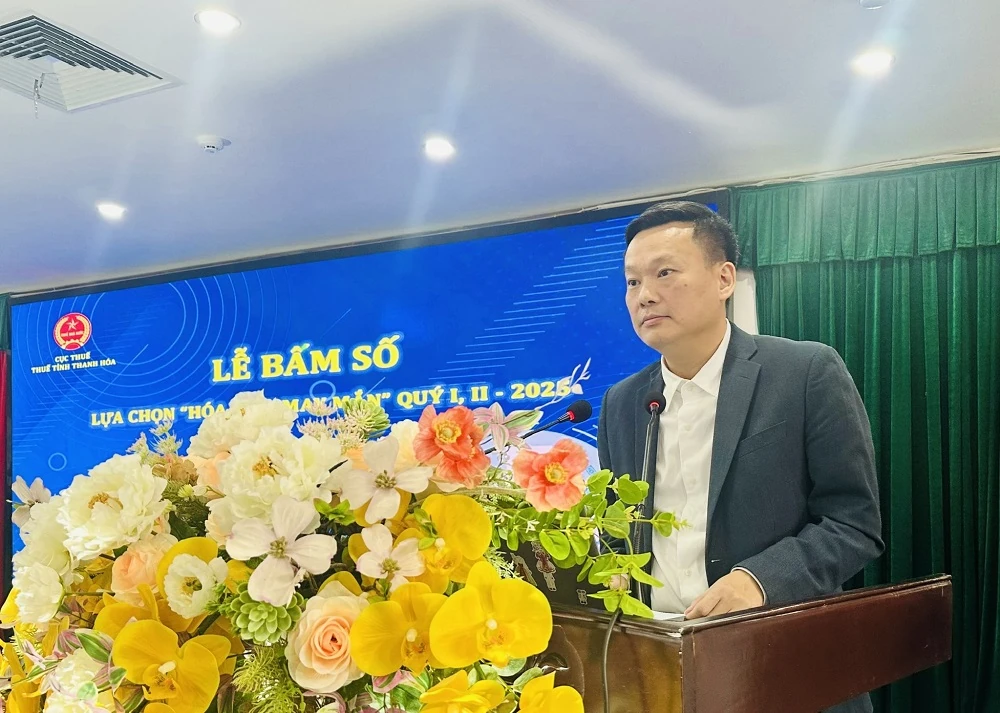 Bấm số lựa chọn “Hóa đơn may mắn” quý I, II/2025