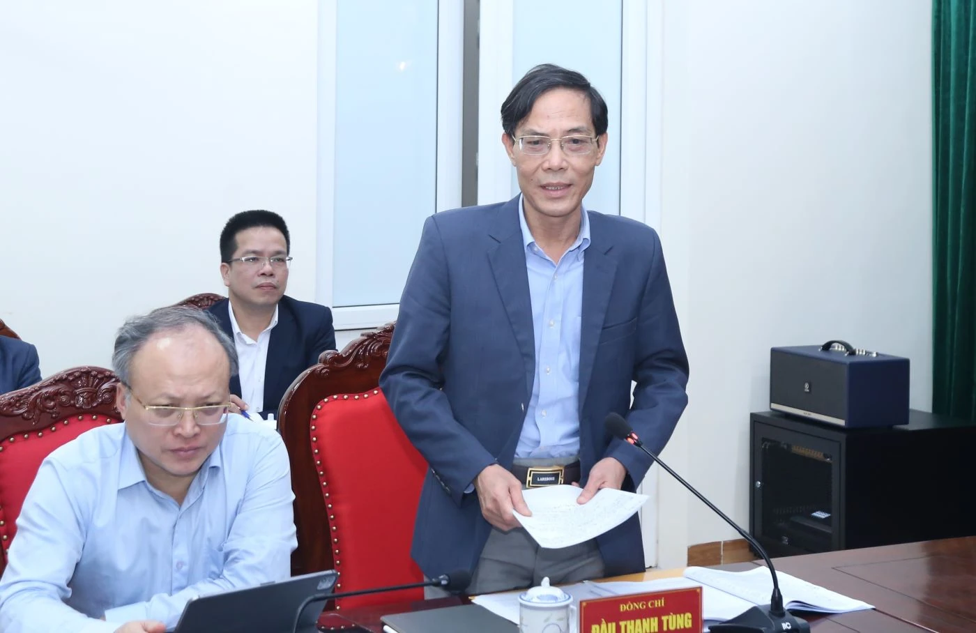 Chủ tịch UBND tỉnh Nguyễn Hoài Anh làm việc với Sở VH,TT&DL về tình hình thực hiện nhiệm vụ giai đoạn 2021-2025