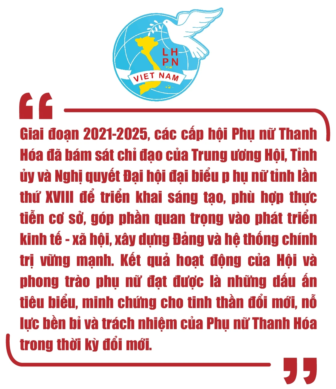 [E-Magazine]: Những dấu ấn nổi bật của phụ nữ Thanh Hóa giai đoạn 2021-2025