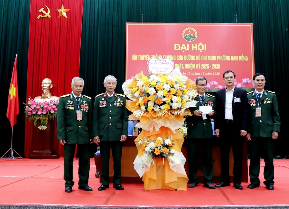 Đại hội Hội Truyền thống Trường Sơn - đường Hồ Chí Minh phường Hàm Rồng