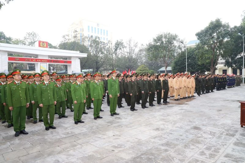 Công an Thanh Hóa thực hiện cao điểm tấn công, trấn áp tội phạm