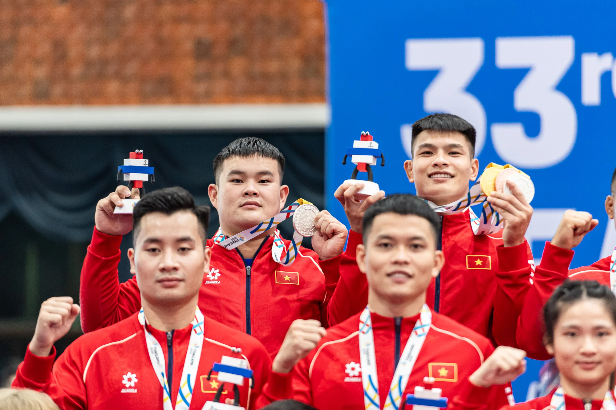 SEA Games 33: Thanh Trúc, Đức Cường cùng đồng đội giành HCB Jujitsu - huy chương thứ hai của thể thao Thanh Hóa