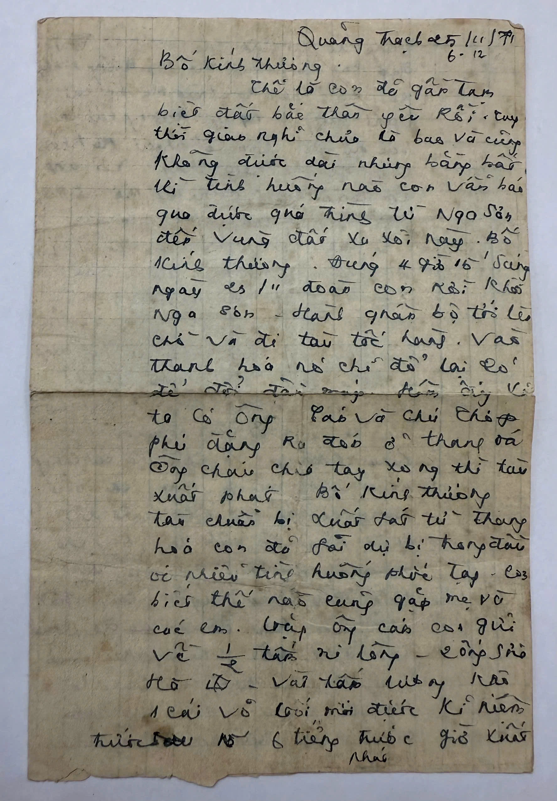 Di thư của người lính (Bài 4): “Trước khi ra trận, anh tôi hát bài ca Tự nguyện: Nếu là người, tôi sẽ chết cho quê hương”...