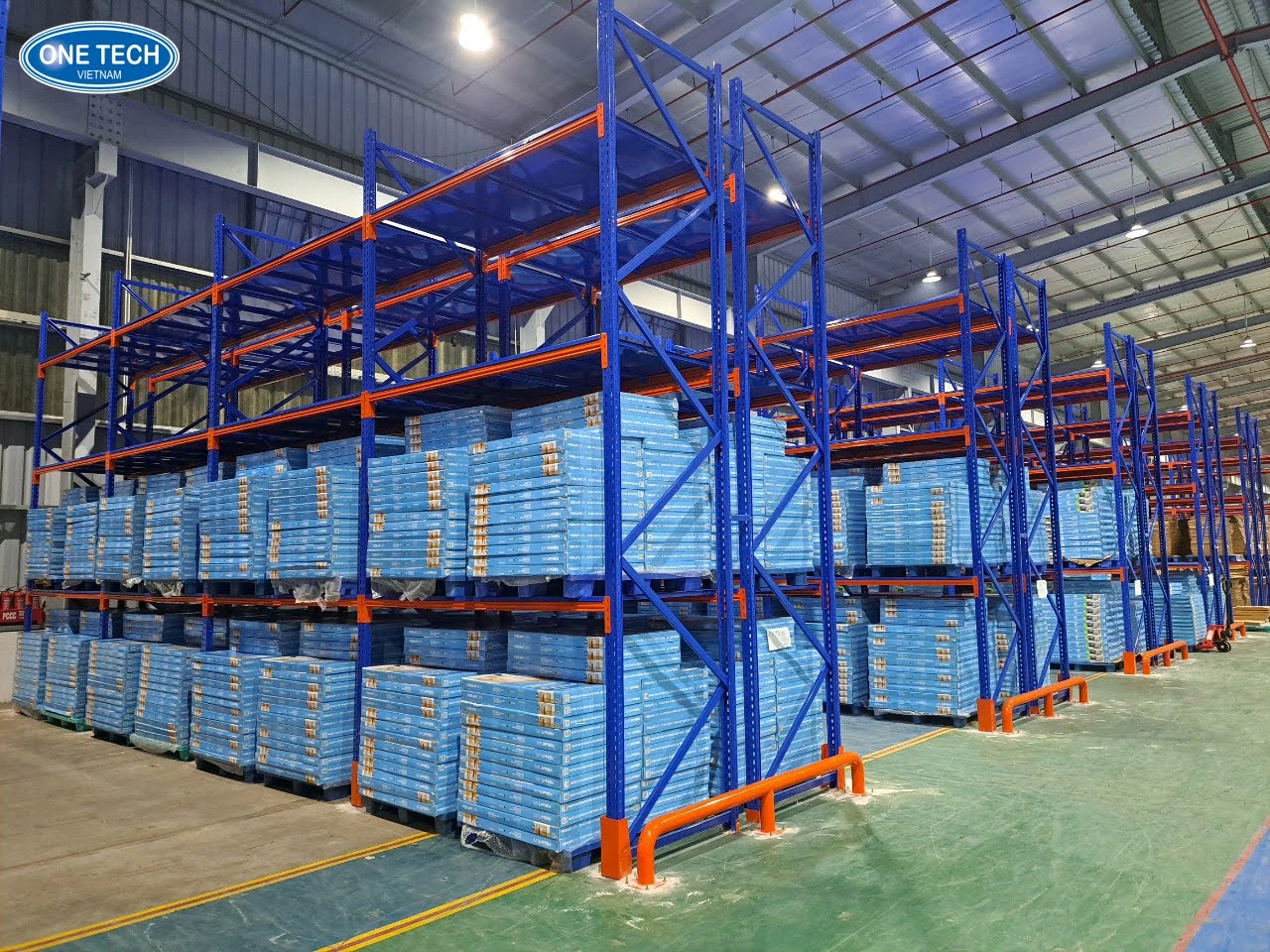 Doanh nghiệp ưu tiên chuẩn hóa kho bãi: Kệ công nghiệp hạng nặng trở thành “xương sống” vận hành – One Tech đẩy mạnh cung ứng trên toàn quốc