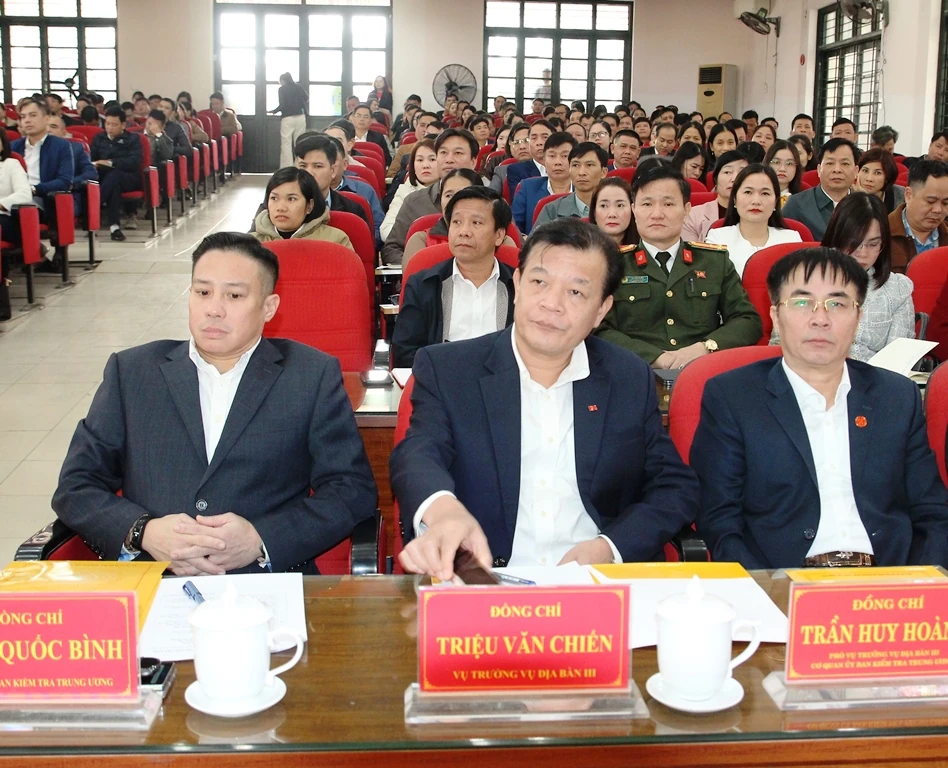 Khai giảng lớp thứ 2 bồi dưỡng nghiệp vụ chuyên sâu về công tác kiểm tra, giám sát năm 2025