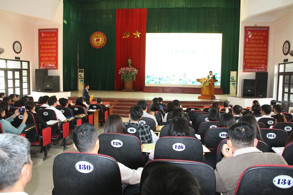 Bế giảng lớp bồi dưỡng nghiệp vụ chuyên sâu về công tác kiểm tra, giám sát năm 2025