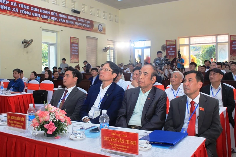 Cộng đồng doanh nghiệp xã Tống Sơn phát huy sức mạnh đoàn kết, góp sức xây dựng quê hương giàu mạnh