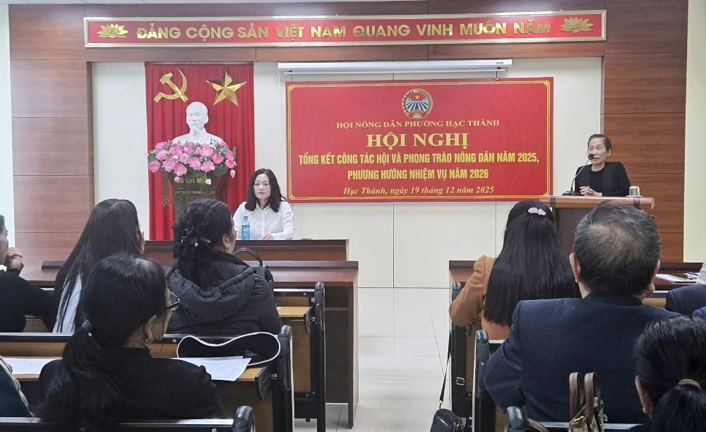 Phường Hạc Thành: Mỗi chi hội nông dân xây dựng ít nhất 1-2 mô hình liên kết sản xuất theo chuỗi giá trị