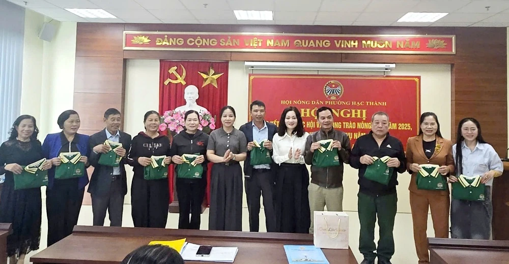 Phường Hạc Thành: Mỗi chi hội nông dân xây dựng ít nhất 1-2 mô hình liên kết sản xuất theo chuỗi giá trị