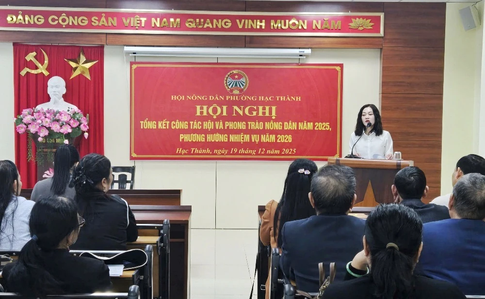 Phường Hạc Thành: Mỗi chi hội nông dân xây dựng ít nhất 1-2 mô hình liên kết sản xuất theo chuỗi giá trị