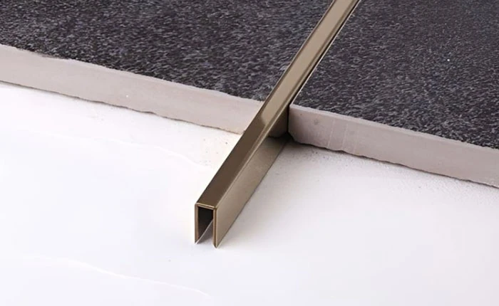 Các loại nẹp U inox 304 sử dụng phổ biến trong trang trí nội thất