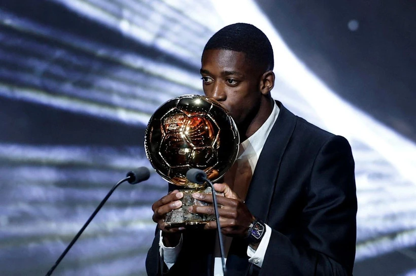 Dembele giành danh hiệu Cầu thủ nam xuất sắc nhất năm của FIFA