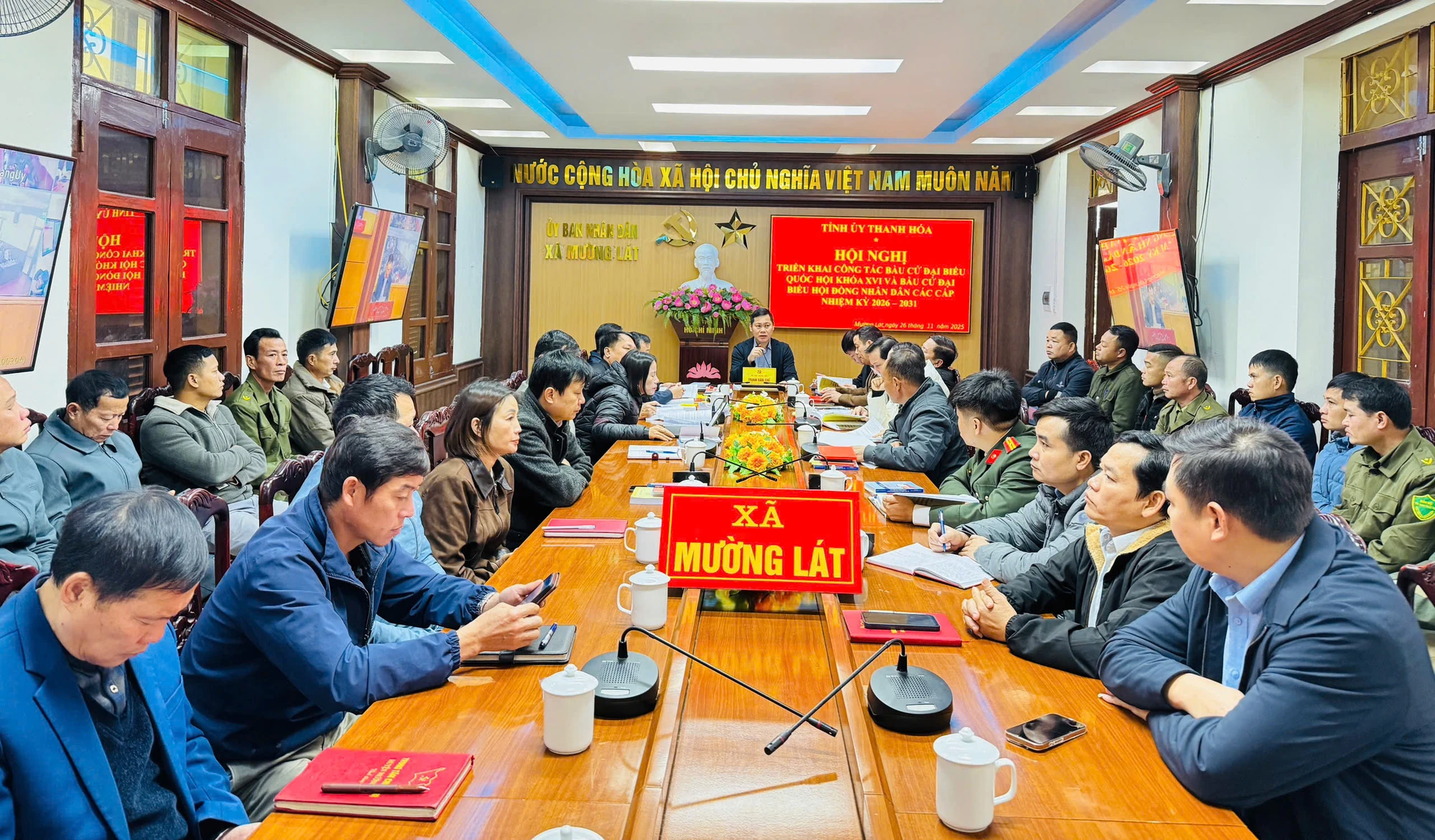 Chuyển đổi số - Dấu ấn nổi bật từ mô hình chính quyền địa phương 2 cấp ở Mường Lát