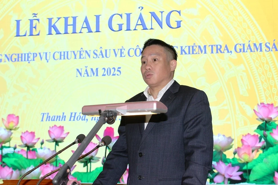 Khai giảng lớp thứ 2 bồi dưỡng nghiệp vụ chuyên sâu về công tác kiểm tra, giám sát năm 2025