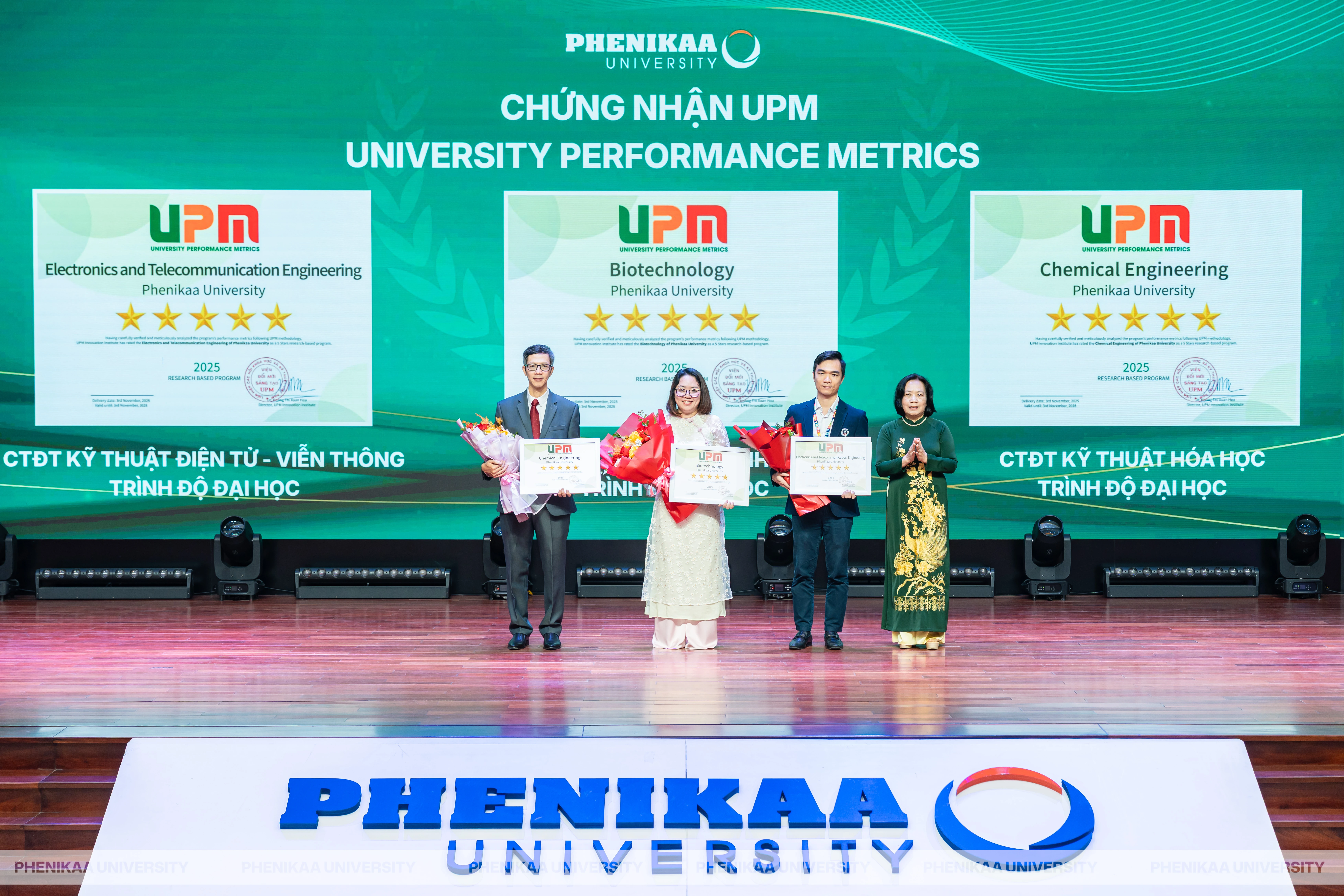 Phenikaa khẳng định chất lượng qua kiểm định và UPM 2025