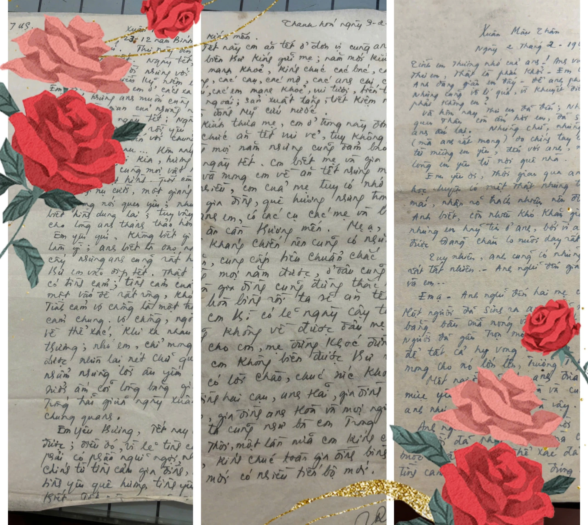 Di thư của người lính (Bài 3): Còn nhiều khó khăn, gian khổ nhưng em hãy tin ở anh, bởi vì anh tin Đảng...