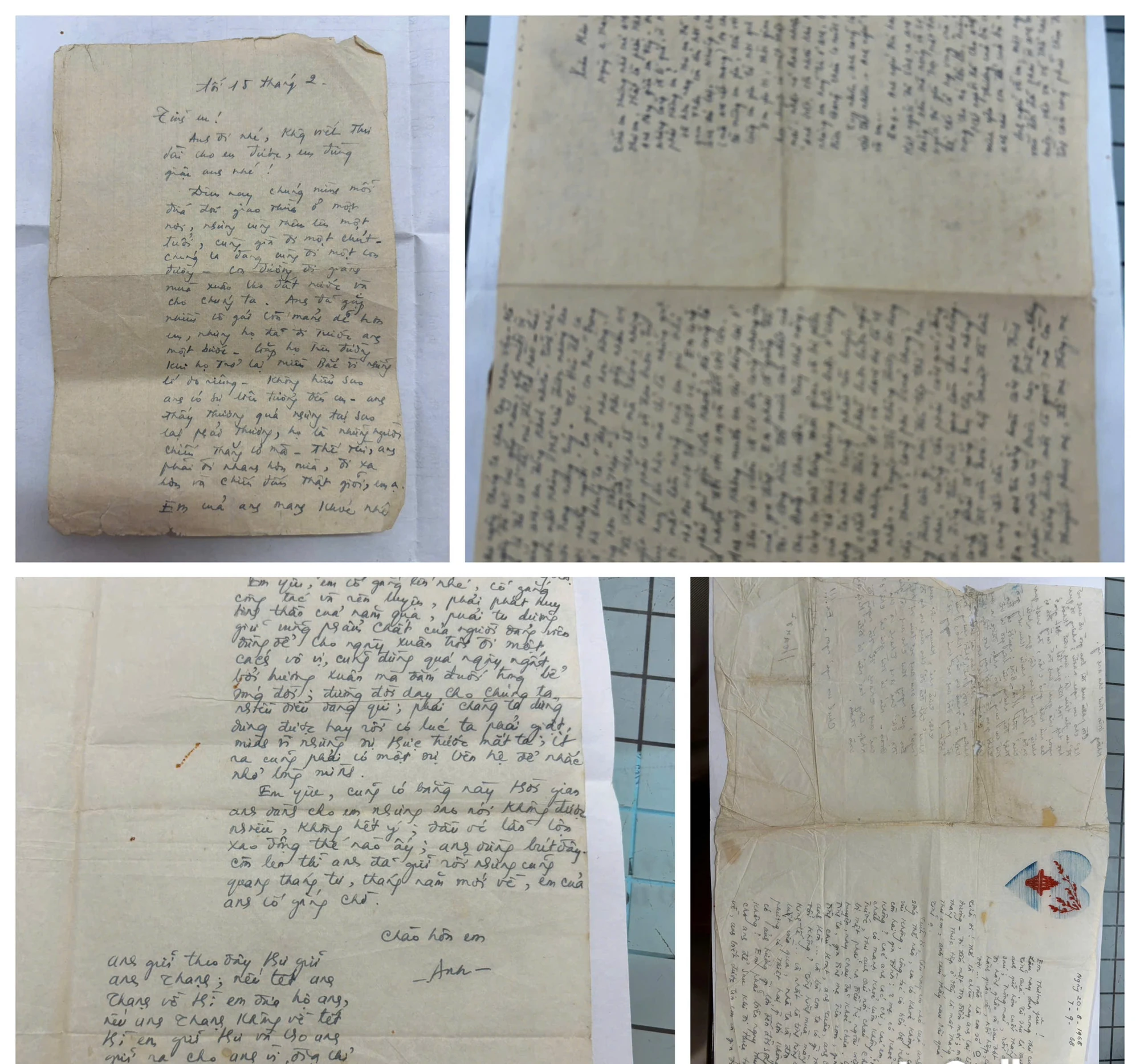 Di thư của người lính (Bài 3): Còn nhiều khó khăn, gian khổ nhưng em hãy tin ở anh, bởi vì anh tin Đảng...