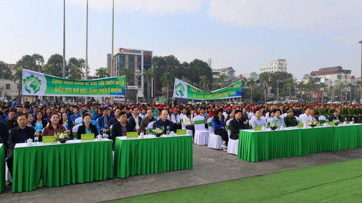 Lễ phát động toàn dân tham gia bảo vệ môi trường vì một Việt Nam sáng - xanh - sạch - đẹp