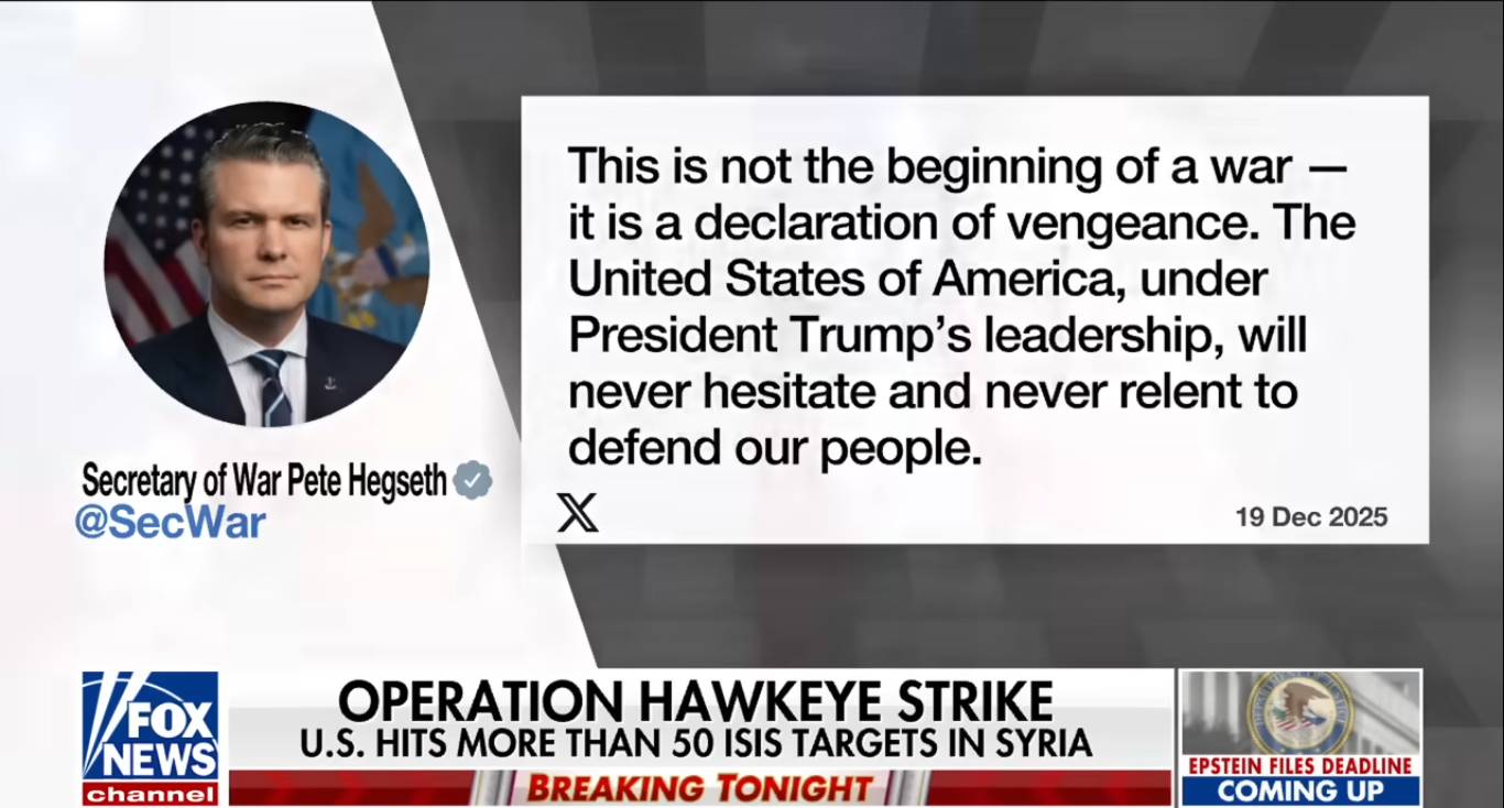 Mỹ dội bom căn cứ IS tại Syria