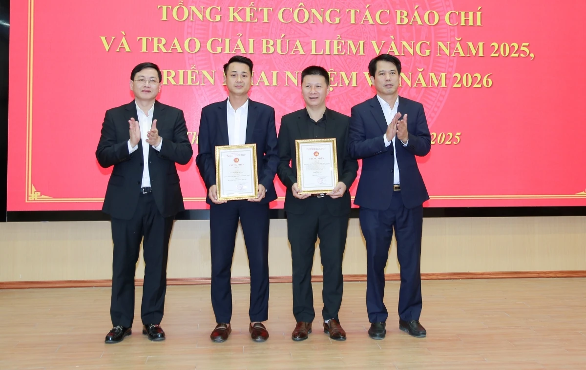 Tổng kết công tác báo chí và trao Giải Búa liềm vàng năm 2025