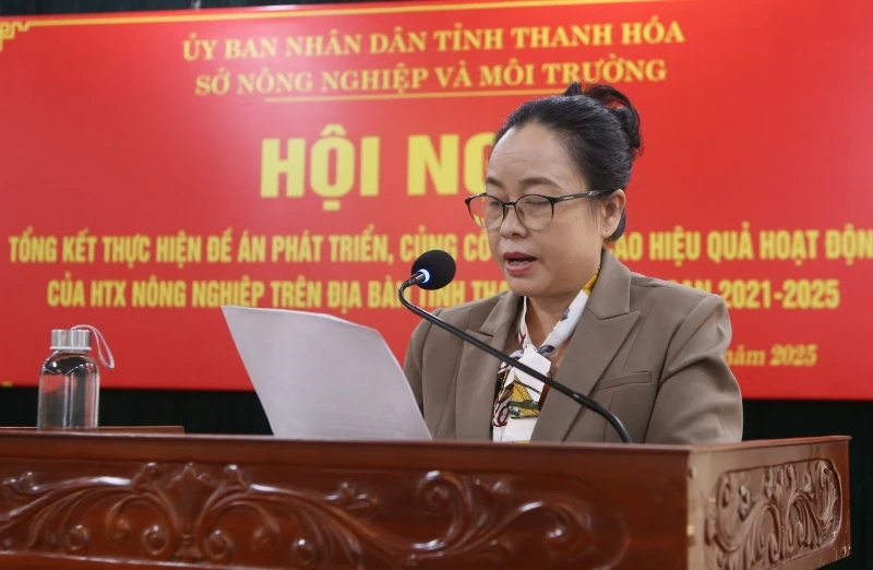 Tổng kết đề án Phát triển, củng cố và nâng cao hiệu quả của các HTX nông nghiệp trên địa bàn tỉnh Thanh Hóa, giai đoạn 2021-2025