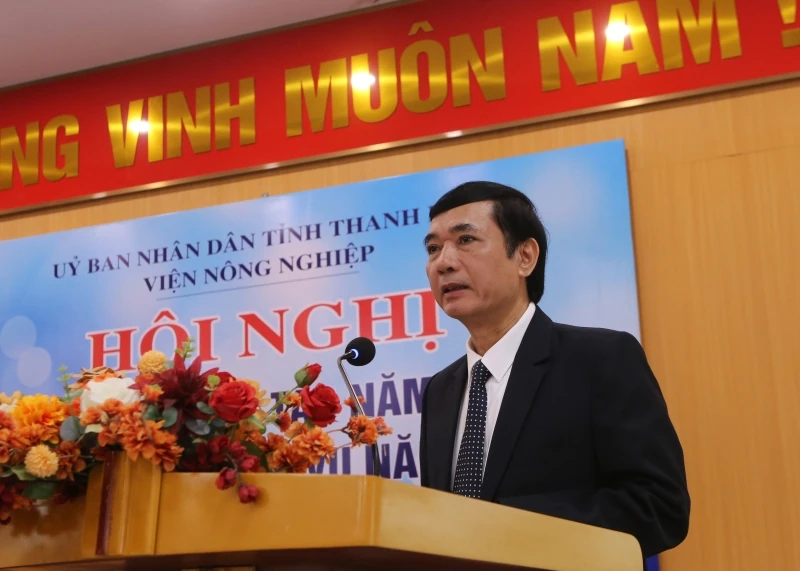 Xây dựng và phát triển Viện Nông nghiệp Thanh Hóa trở thành trung tâm nghiên cứu nông nghiệp thuộc nhóm hàng đầu khu vực Miền Trung