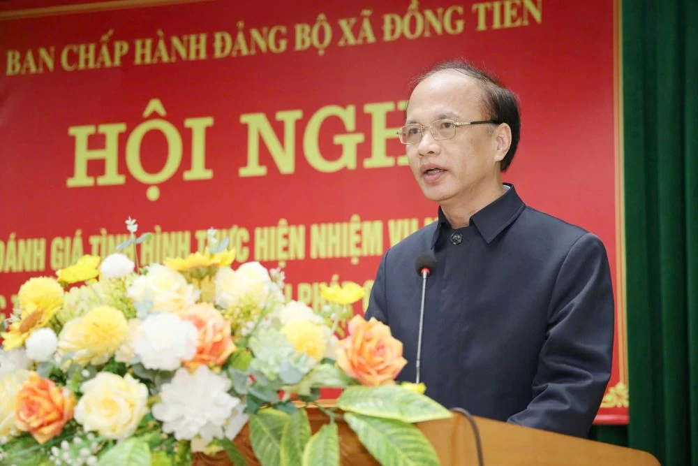 Ban Chấp hành Đảng bộ xã Đồng Tiến thống nhất mục tiêu, nhiệm vụ năm 2026