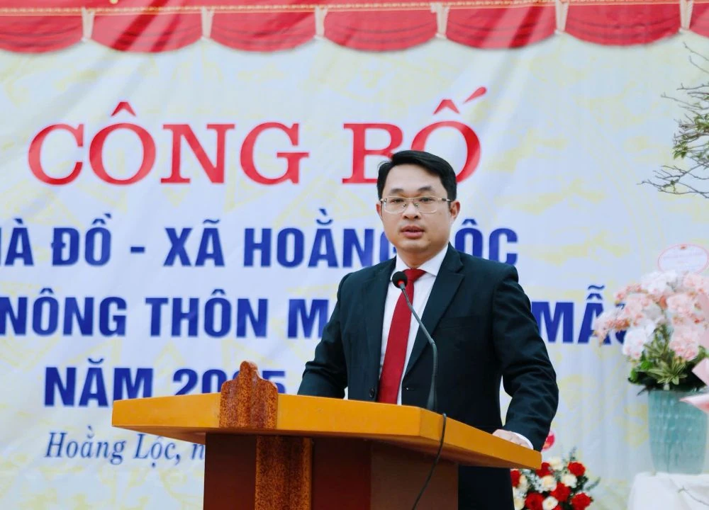 Thôn đầu tiên của xã Hoằng Lộc đón nhận NTM kiểu mẫu sau sáp nhập