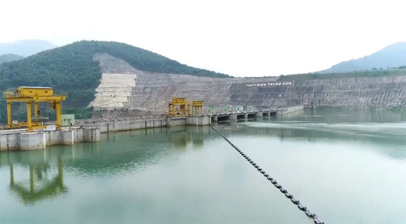Thủy điện Trung Sơn hoàn thành xuất sắc nhiệm vụ sản xuất điện và quản lý hồ chứa