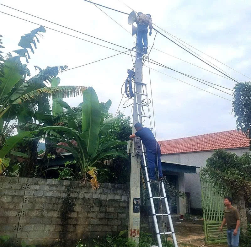 Tân Thành tăng cường cơ sở vật chất cho “mạch máu” thông tin