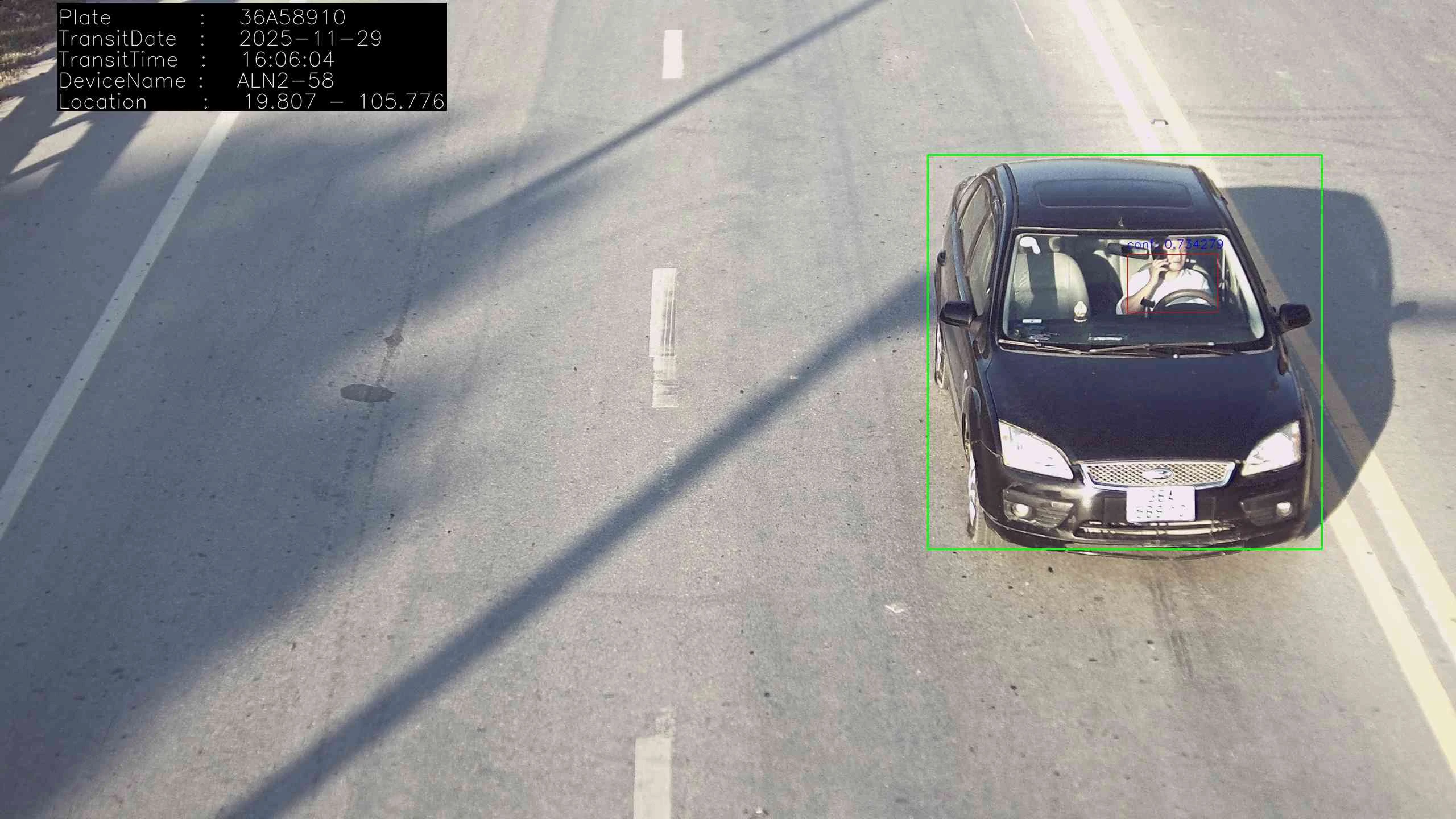 Danh sách phương tiện vi phạm không thắt dây đai an toàn từ ngày 24-30/11