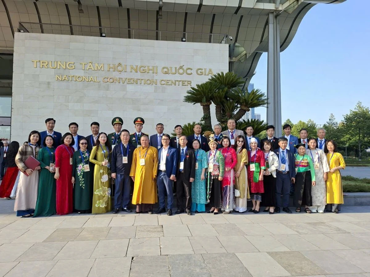 Về dự Đại hội Thi đua yêu nước Toàn quốc lần thứ XI với lòng tự hào sâu sắc...