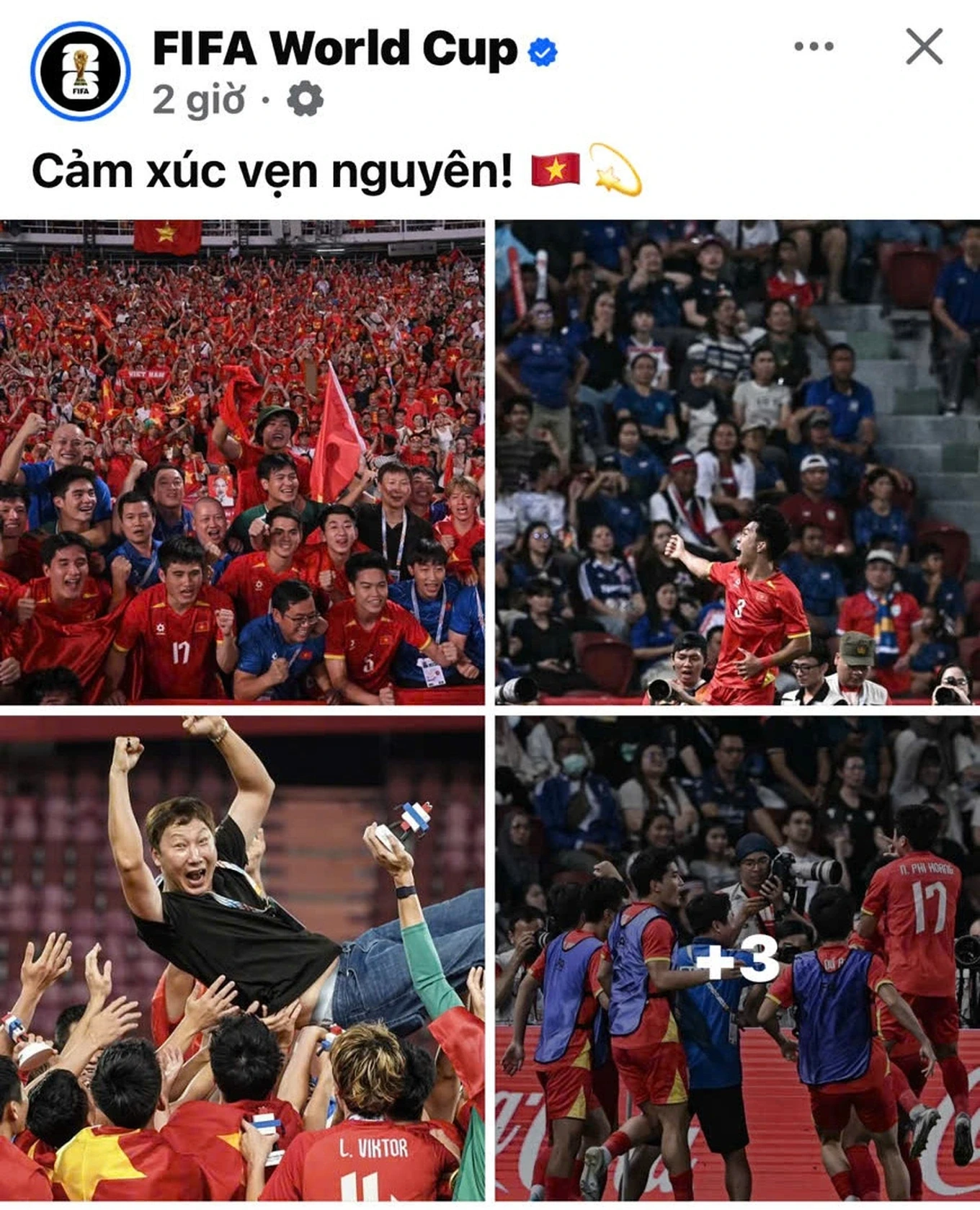 FIFA ca ngợi chức vô địch SEA Games 33 của Việt Nam; Bóng đá Thái Lan thừa nhận: “Chưa thể mơ vượt tầm khu vực”