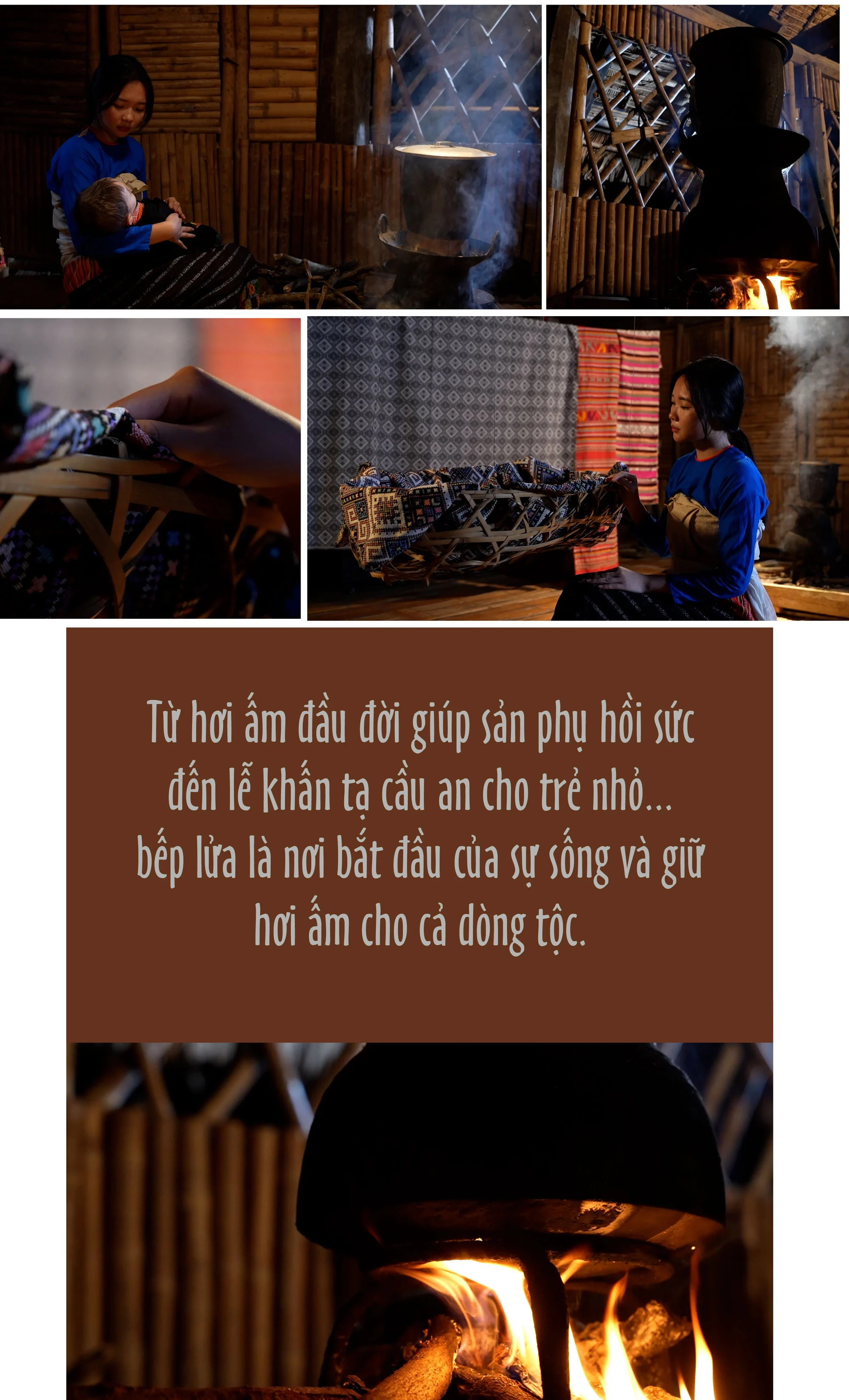 Khói lam trong nếp nhà người Thái