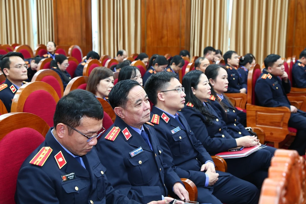 Tập trung lãnh đạo, chỉ đạo nâng cao hiệu lực, hiệu quả công tác thực hành quyền công tố, kiểm sát hoạt động tư pháp