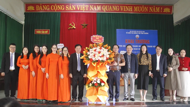 Khai trương phòng giao dịch số 04 của TYM – chi nhánh Thanh Hóa