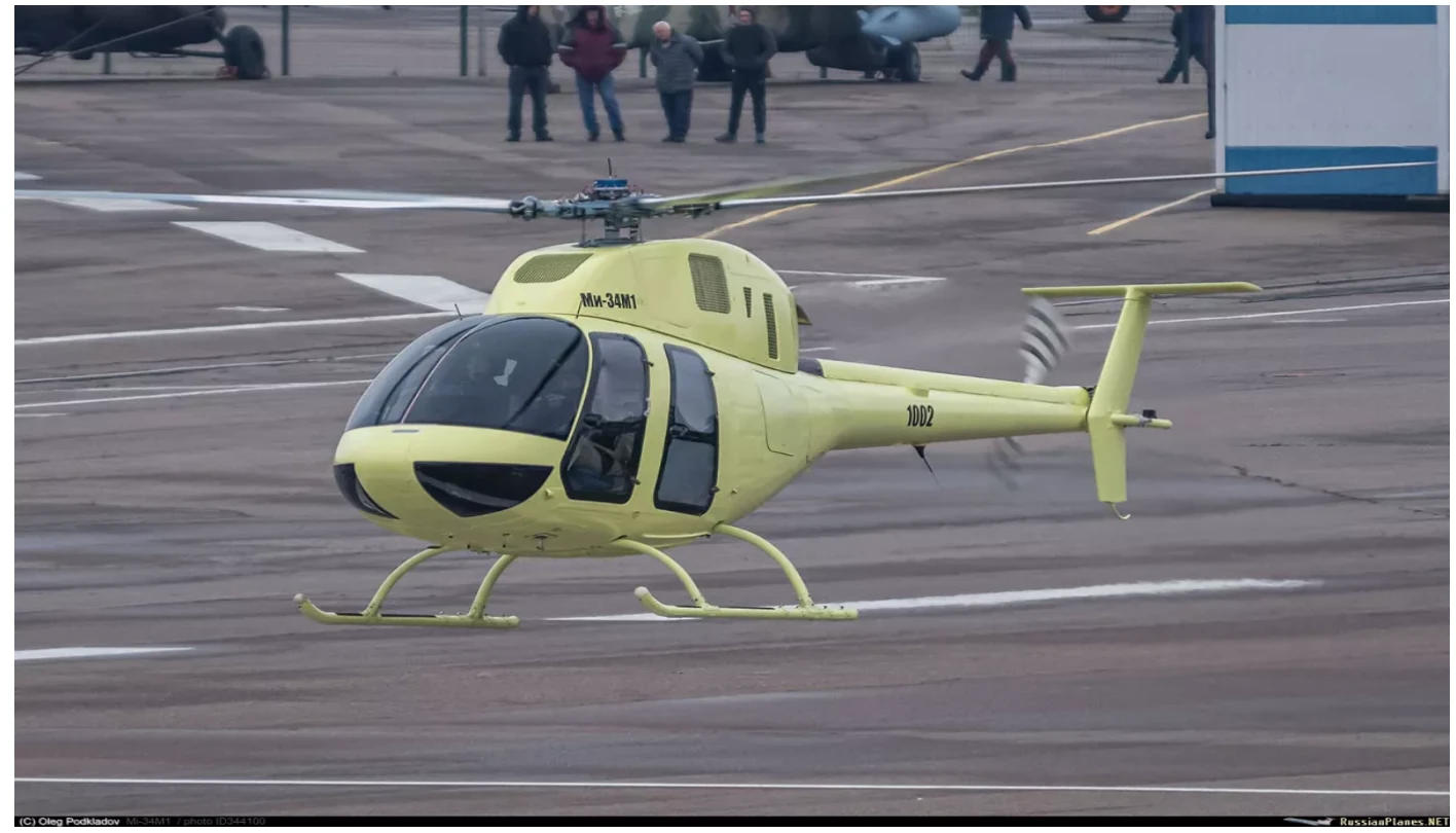 Nga thử nghiệm thành công trực thăng hạng nhẹ đa nhiệm Mi-34M1