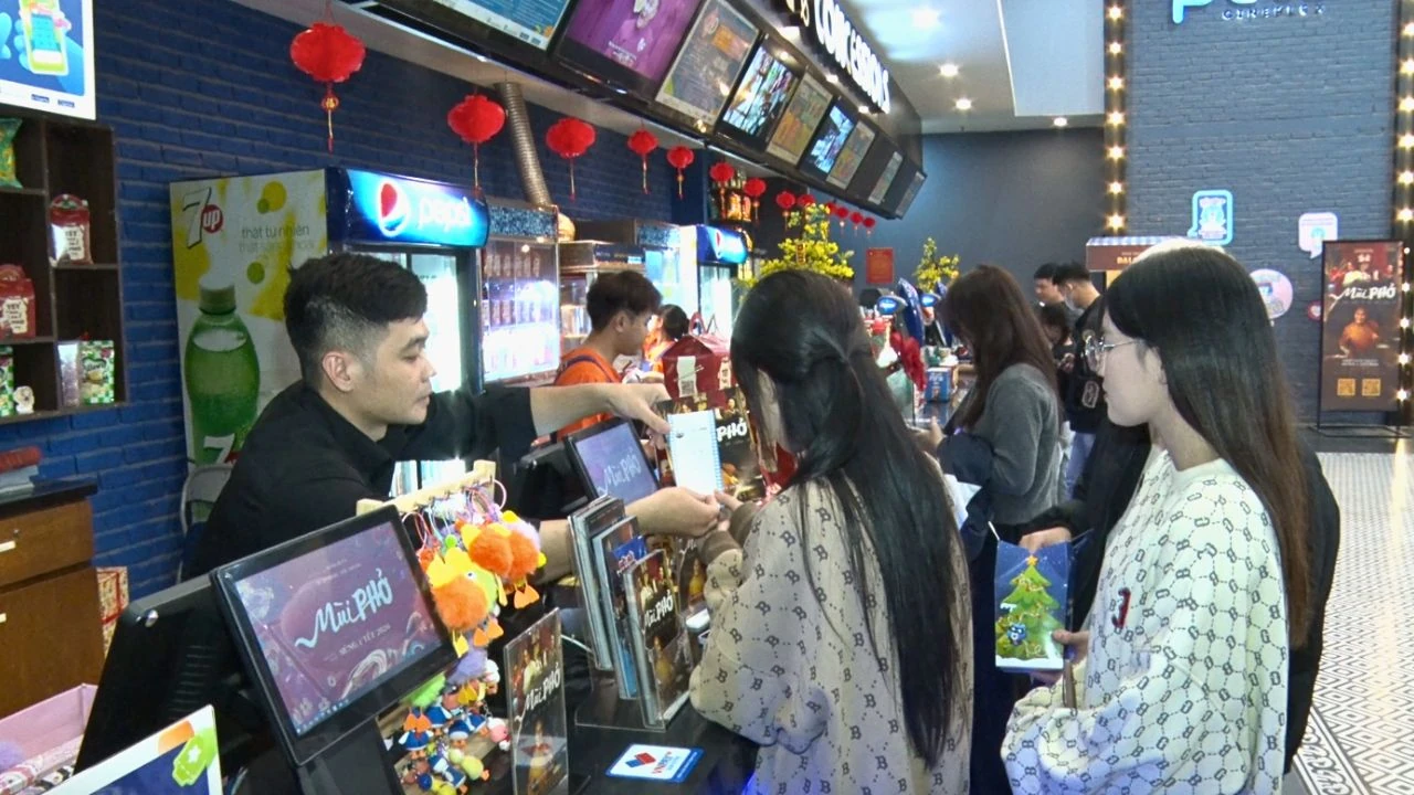 Rạp chiếu phim hút khách trong kỳ nghỉ Tết Dương lịch