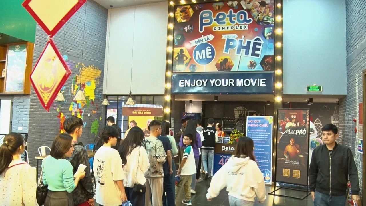 Rạp chiếu phim hút khách trong kỳ nghỉ Tết Dương lịch