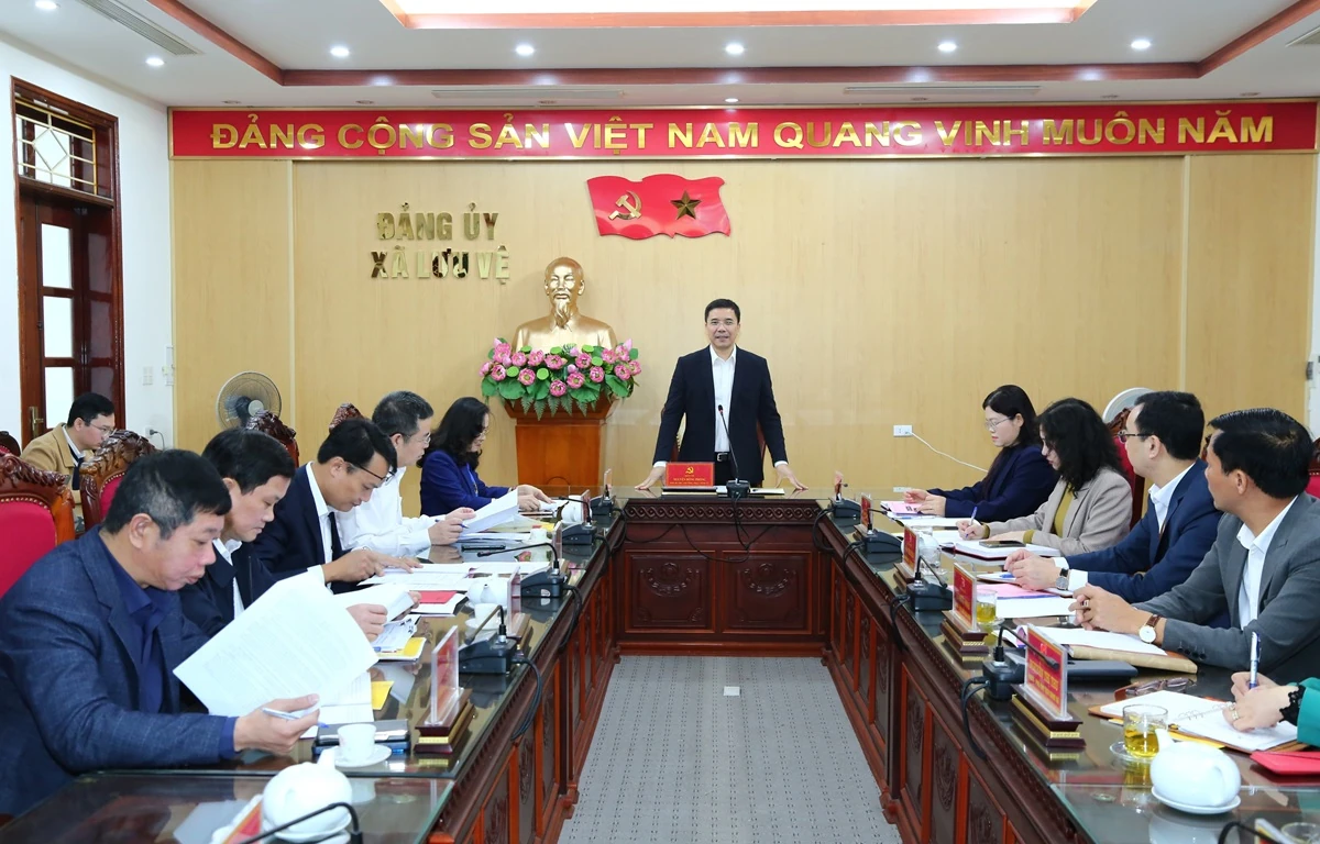 Xã Lưu Vệ cần tiếp tục quảng bá tiềm năng, lợi thế để thu hút đầu tư, xúc tiến thương mại