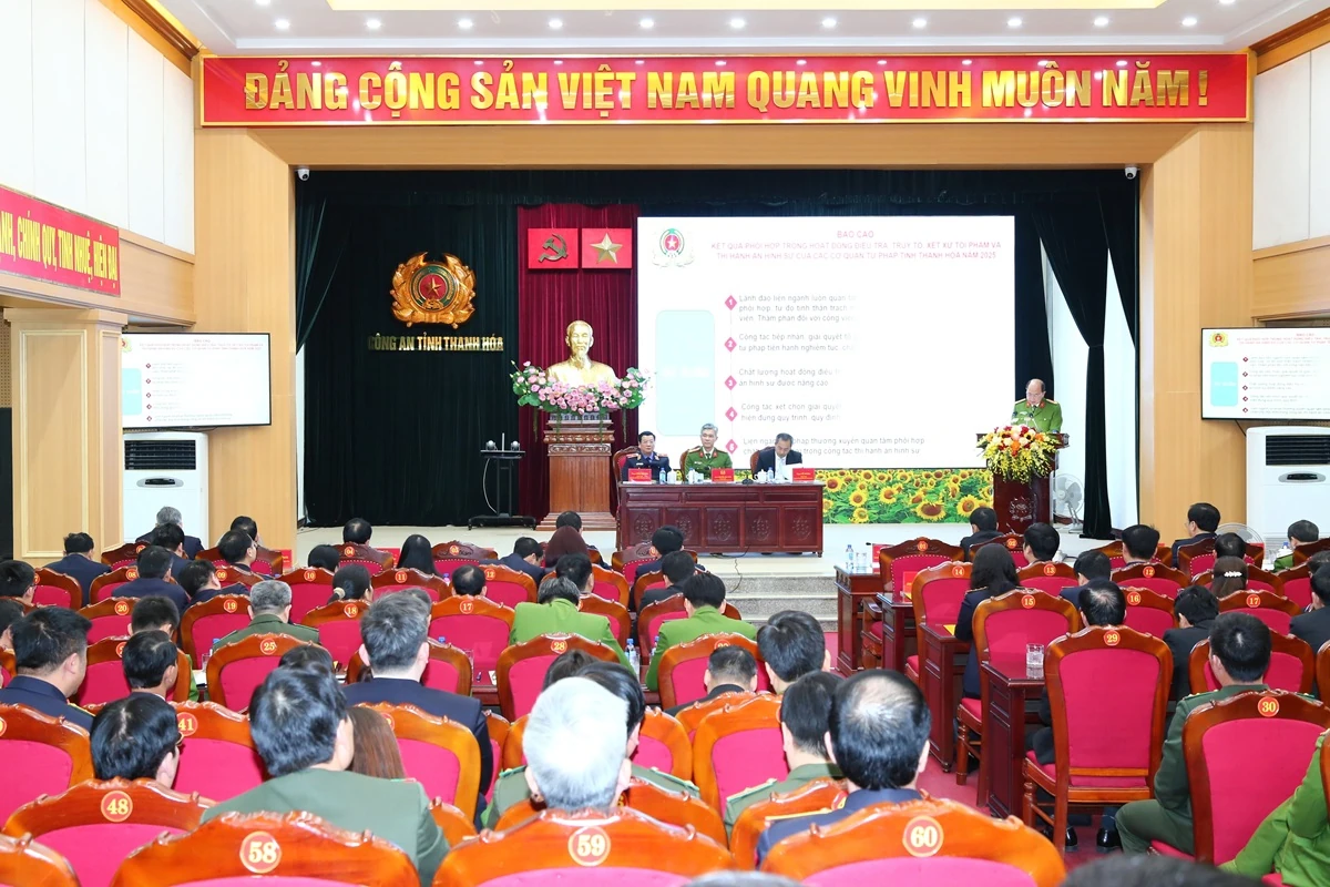 Thực hiện tốt quy chế phối hợp trong hoạt động điều tra, truy tố, xét xử tội phạm và thi hành án hình sự