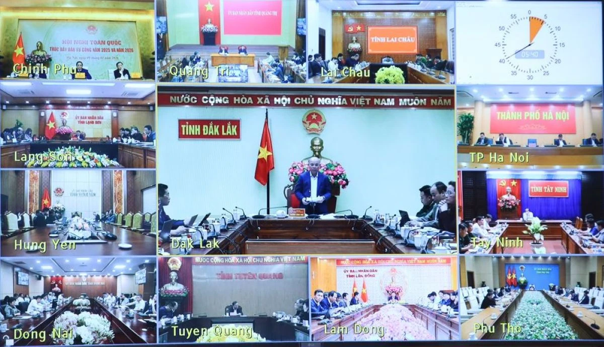 Thanh Hóa đứng thứ 4 cả nước về giải ngân vốn đầu tư công, sẵn sàng tăng tốc năm 2026