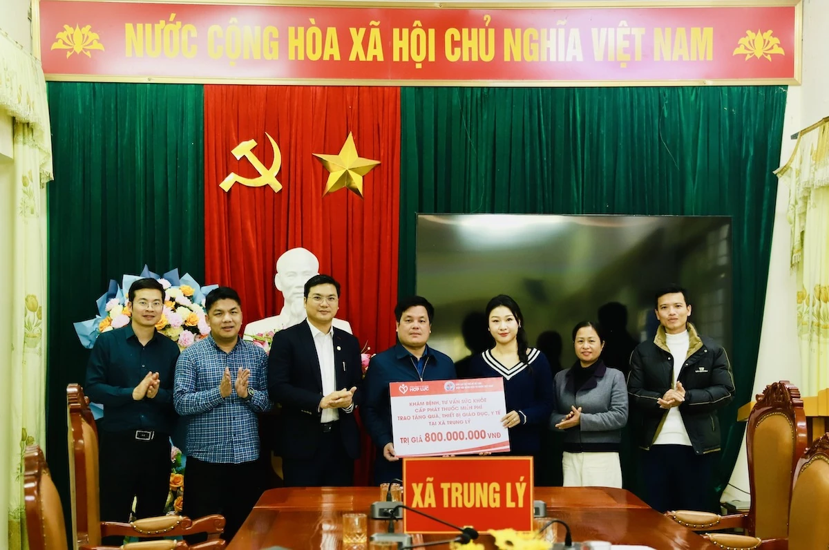 Tổng Công ty Cổ phần Hợp Lực tổ chức khám bệnh thiện nguyện tại xã vùng cao Trung Lý