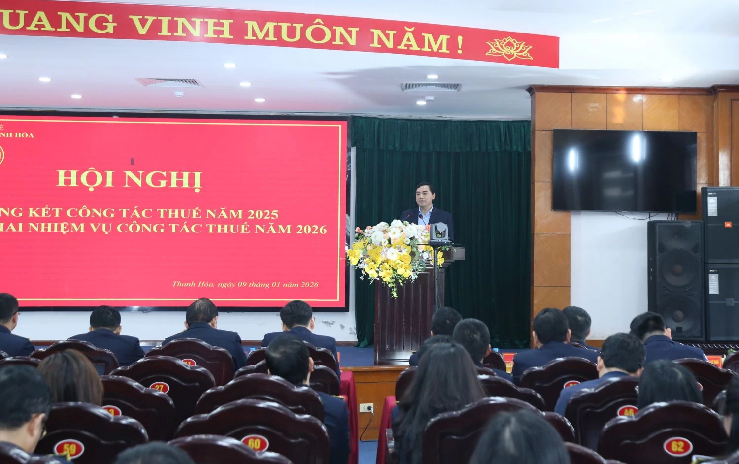 Ngành Thuế Thanh Hóa tiếp tục đoàn kết, nỗ lực hoàn thành tốt nhiệm vụ được giao trong tình hình mới