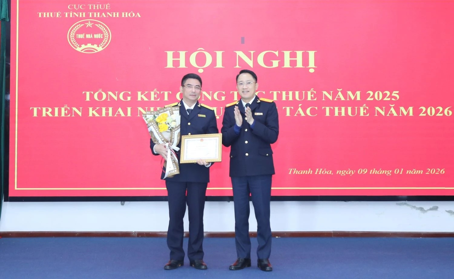 Ngành Thuế Thanh Hóa tiếp tục đoàn kết, nỗ lực hoàn thành tốt nhiệm vụ được giao trong tình hình mới