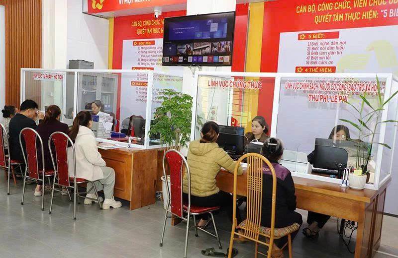 Thường Xuân đẩy mạnh cải cách hành chính gắn với chuyển đổi số