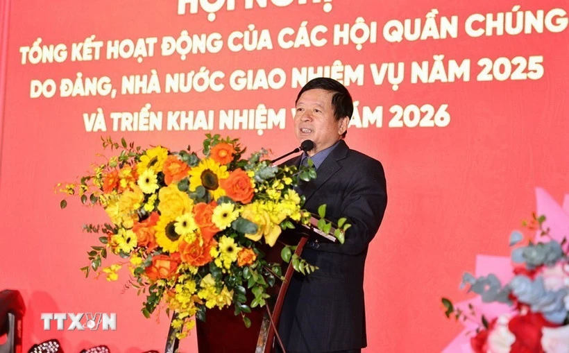 Thống nhất danh sách 29 hội quần chúng do Đảng, Nhà nước giao nhiệm vụ