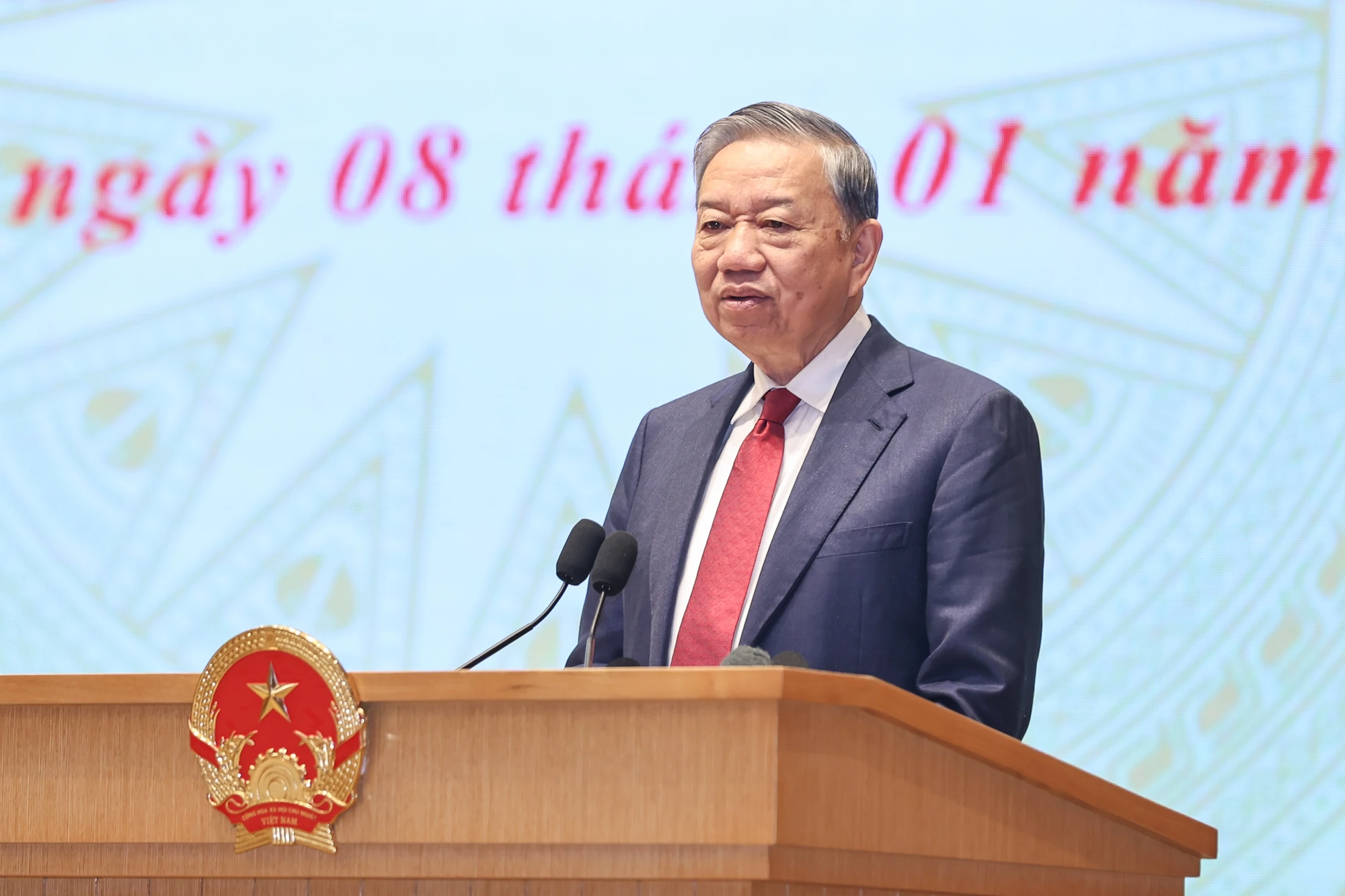 Phát biểu chỉ đạo của Tổng Bí thư Tô Lâm tại Hội nghị toàn quốc Chính phủ và chính quyền địa phương